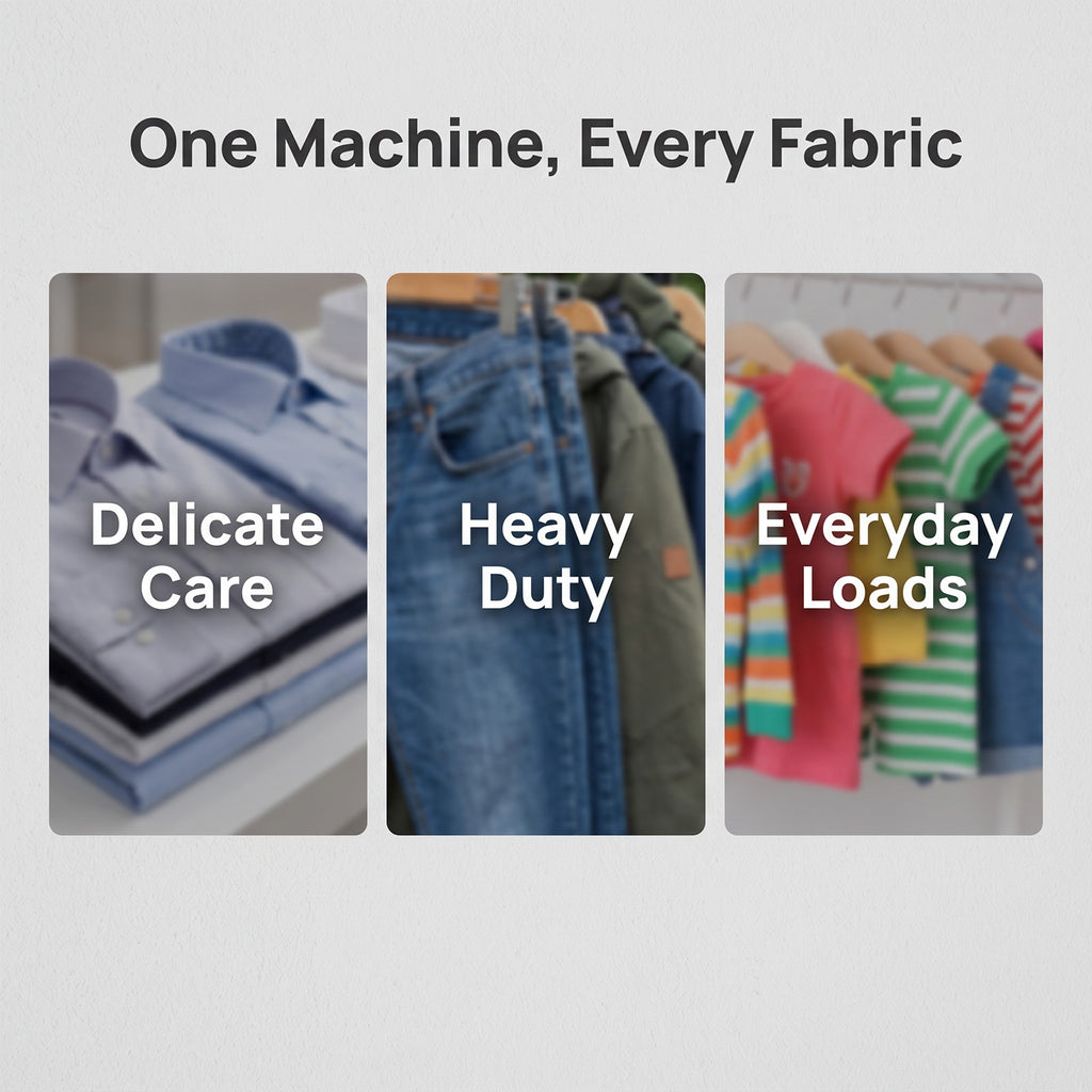XQB268-2608 washing programs for delicate heavy-duty and everyday loads
