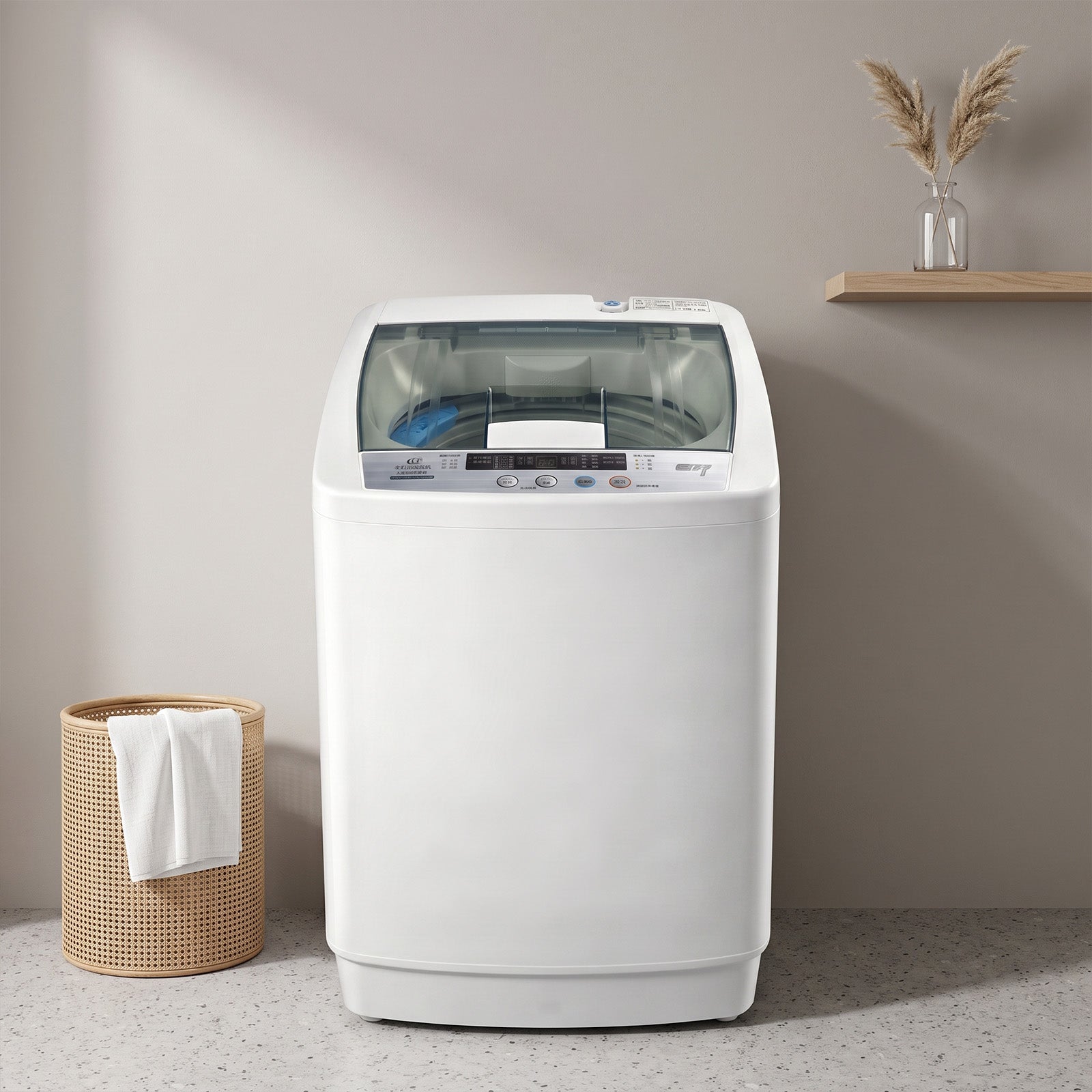XQB52-168 shoe and laundry washing machine in a modern room